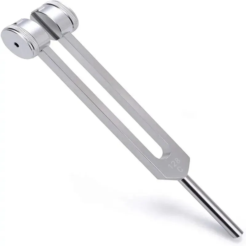 128 Hz Weighted Tuning Fork Set For Healing And Stress Relief
