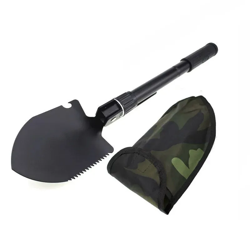 1pc Engineer Shovel Multifunctional Military Shovel for Outdoor Activities