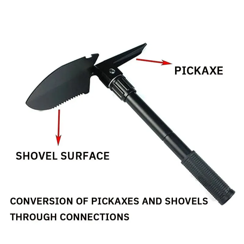 1pc Engineer Shovel Multifunctional Military Shovel for Outdoor Activities