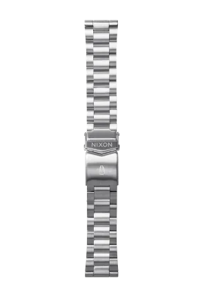 20mm Stainless Steel Band - All Silver