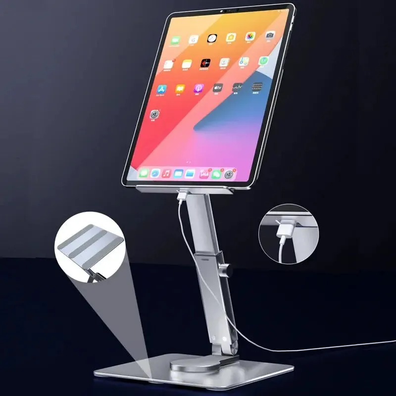 360 Rotating Aluminum Tablet Stand for Ipad Pro Air 4 Mini 12.9