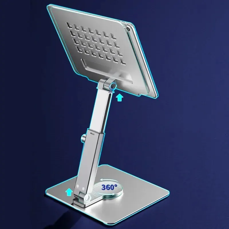 360 Rotating Aluminum Tablet Stand for Ipad Pro Air 4 Mini 12.9