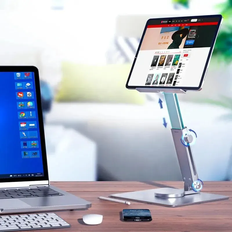 360 Rotating Aluminum Tablet Stand for Ipad Pro Air 4 Mini 12.9