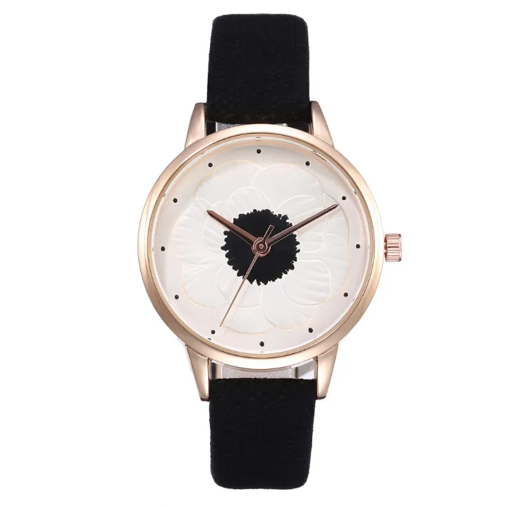 3D simple flower watch