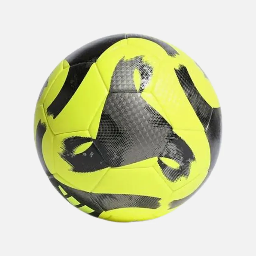 Adidas Tiro League Thermally Bonded Football Ball - Solar Yellow/Black/Iron Metallic