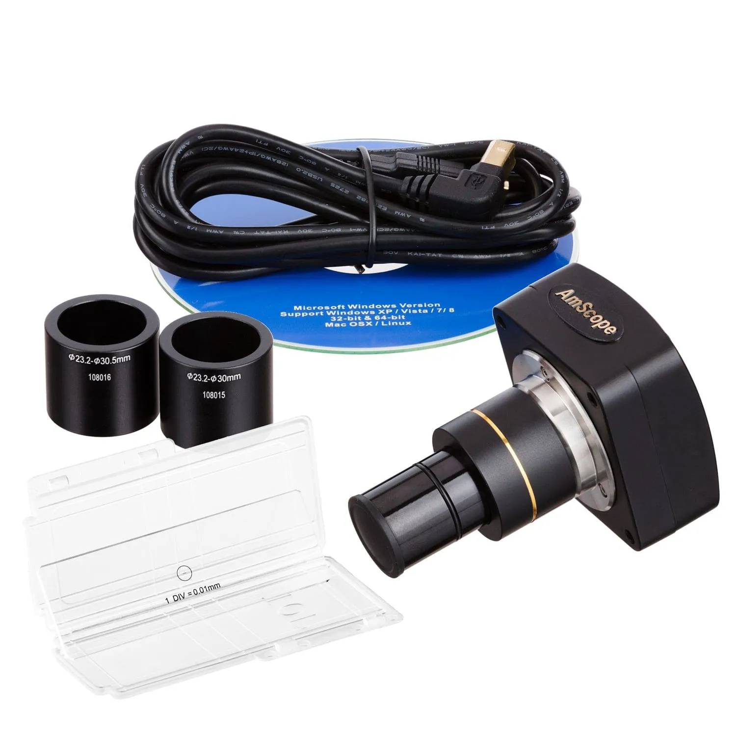 AmScope SM-2 Series Simul-Focal Zoom Trinocular Stereo Microscope with Dual Halogen Lights and Optional Digital Camera