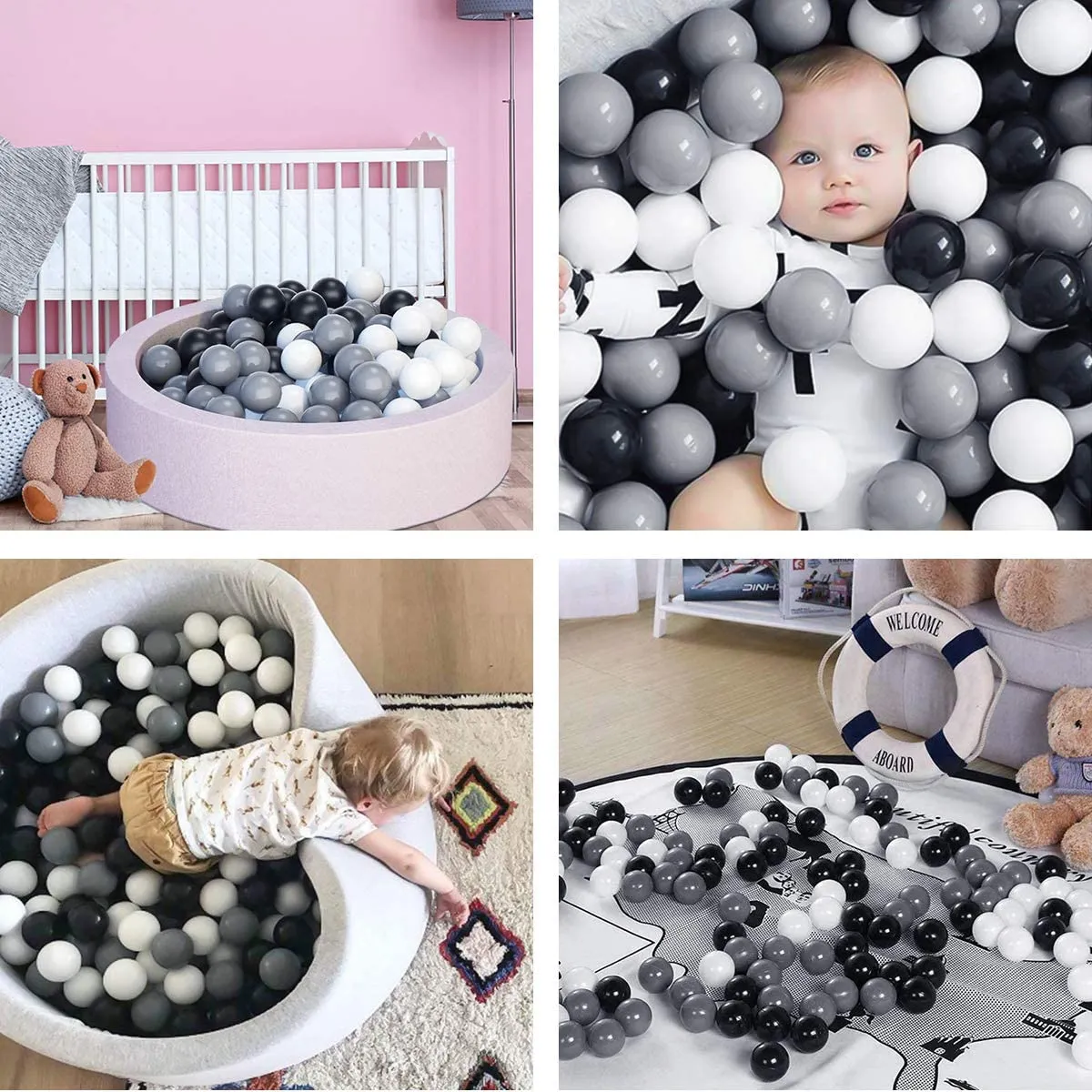 Colorful Ball Pits Balls Sets