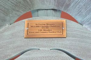 Customized Commemorative Plaque