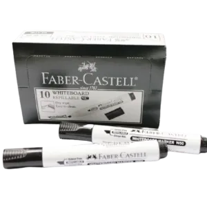 FABER-CASTELL Whiteboard Marker 253999(W50) Black Chisel Tip