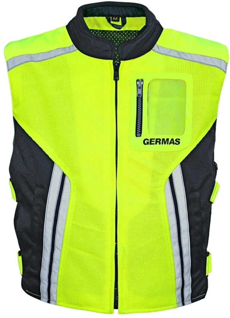 GMS Premium reflective vest, yellow
