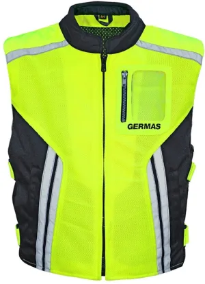 GMS Premium reflective vest, yellow