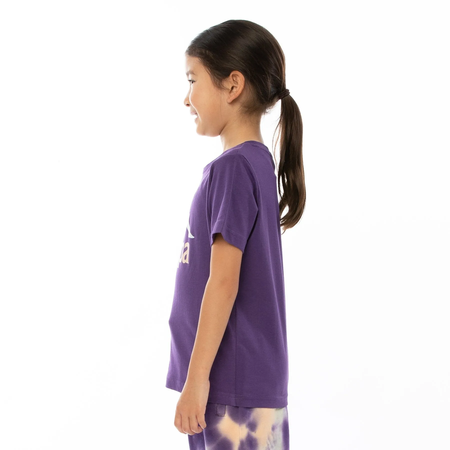 Kappa Kids-Authentic Dris Reflective Tee-Violet Brandy Reflective