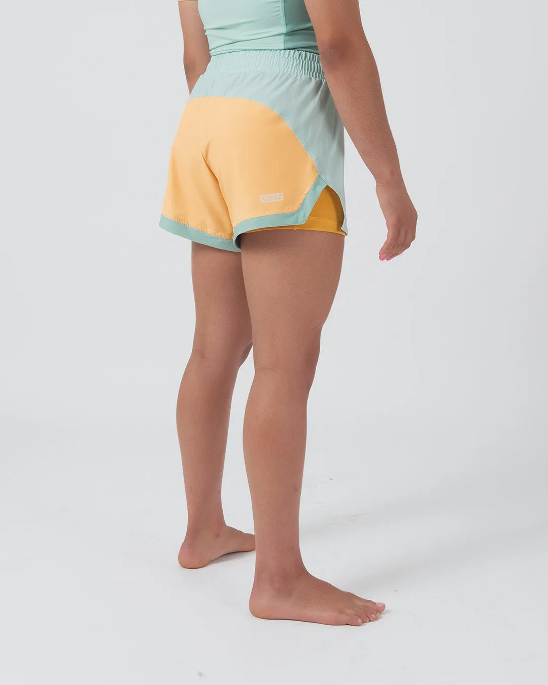 Kingz Hybrid Women's Shorts - Terra Green