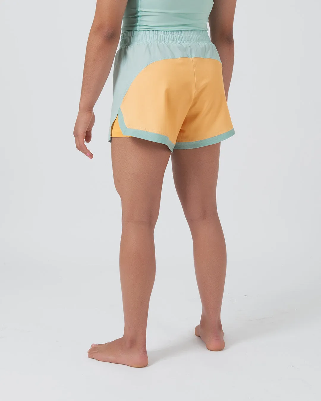Kingz Hybrid Women's Shorts - Terra Green