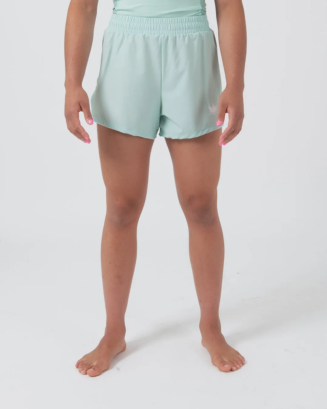 Kingz Hybrid Women's Shorts - Terra Green
