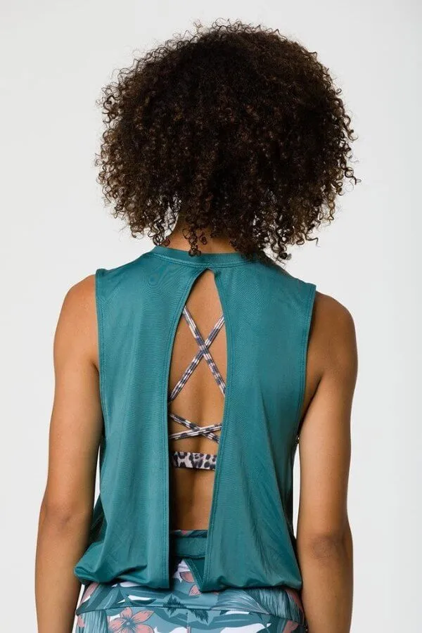 ONZIE // IN PLAY TANK - PALE CACTI