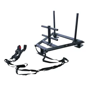 Primal Strength Stealth Commercial Fitness Premium Prowler Sled (Matte Black)